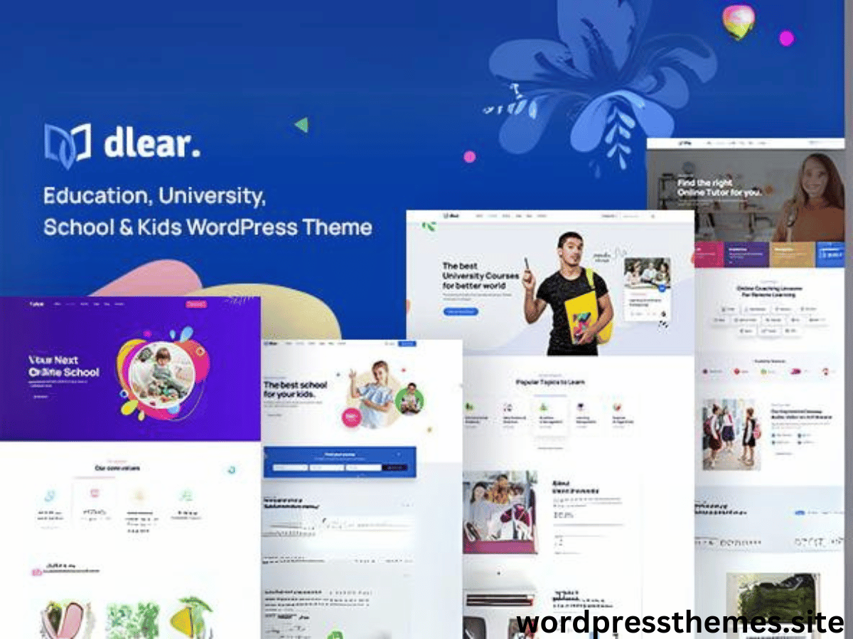 Dlear Education Theme